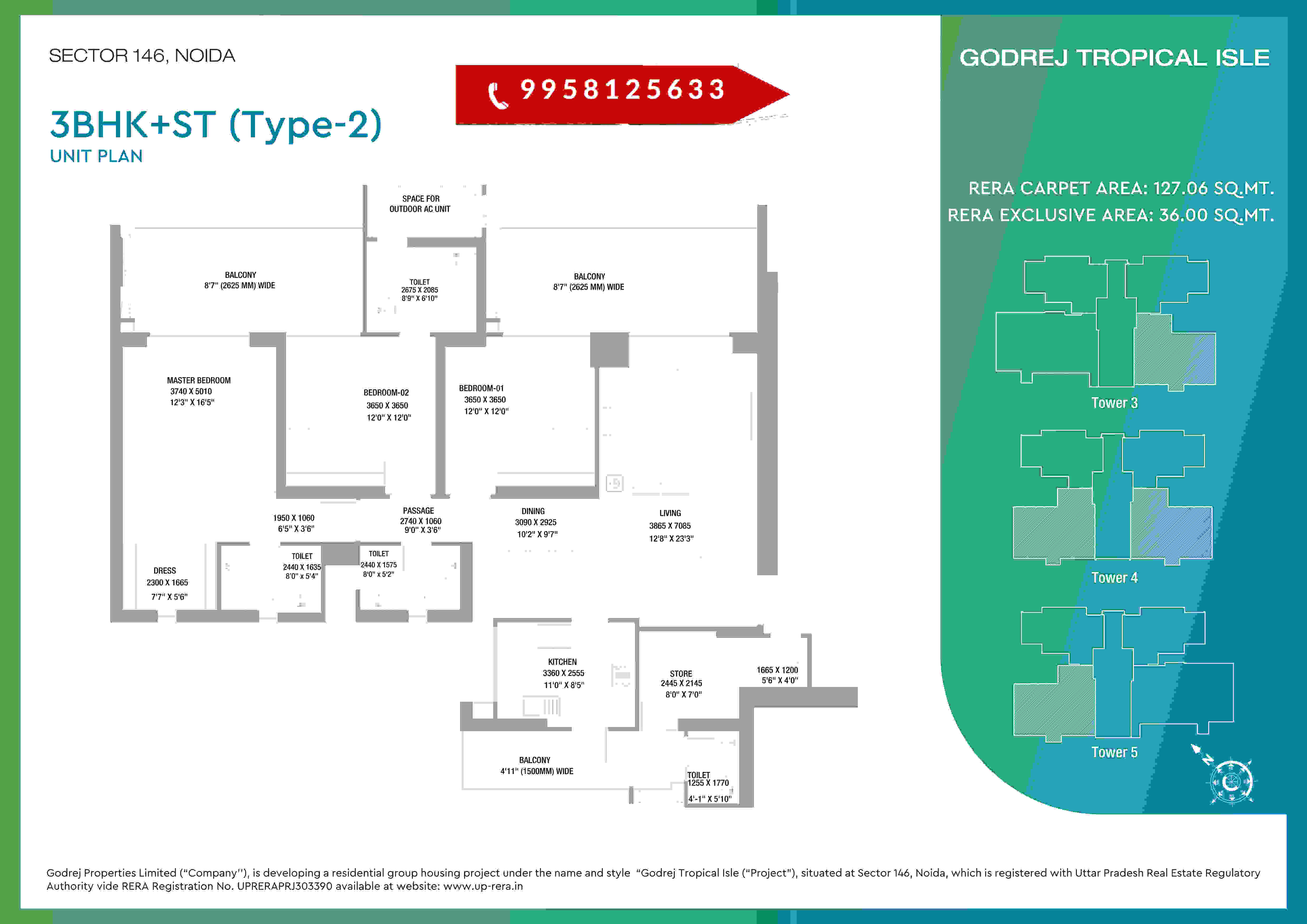 Godrej Tropical Isle Floor Plan